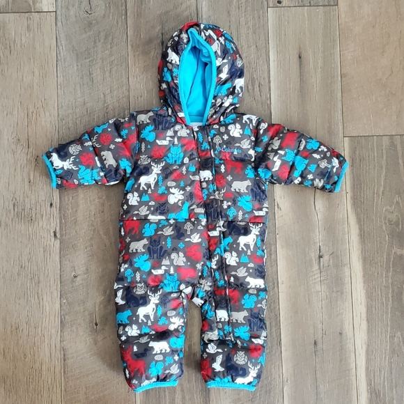 columbia infant snuggly bunny bunting